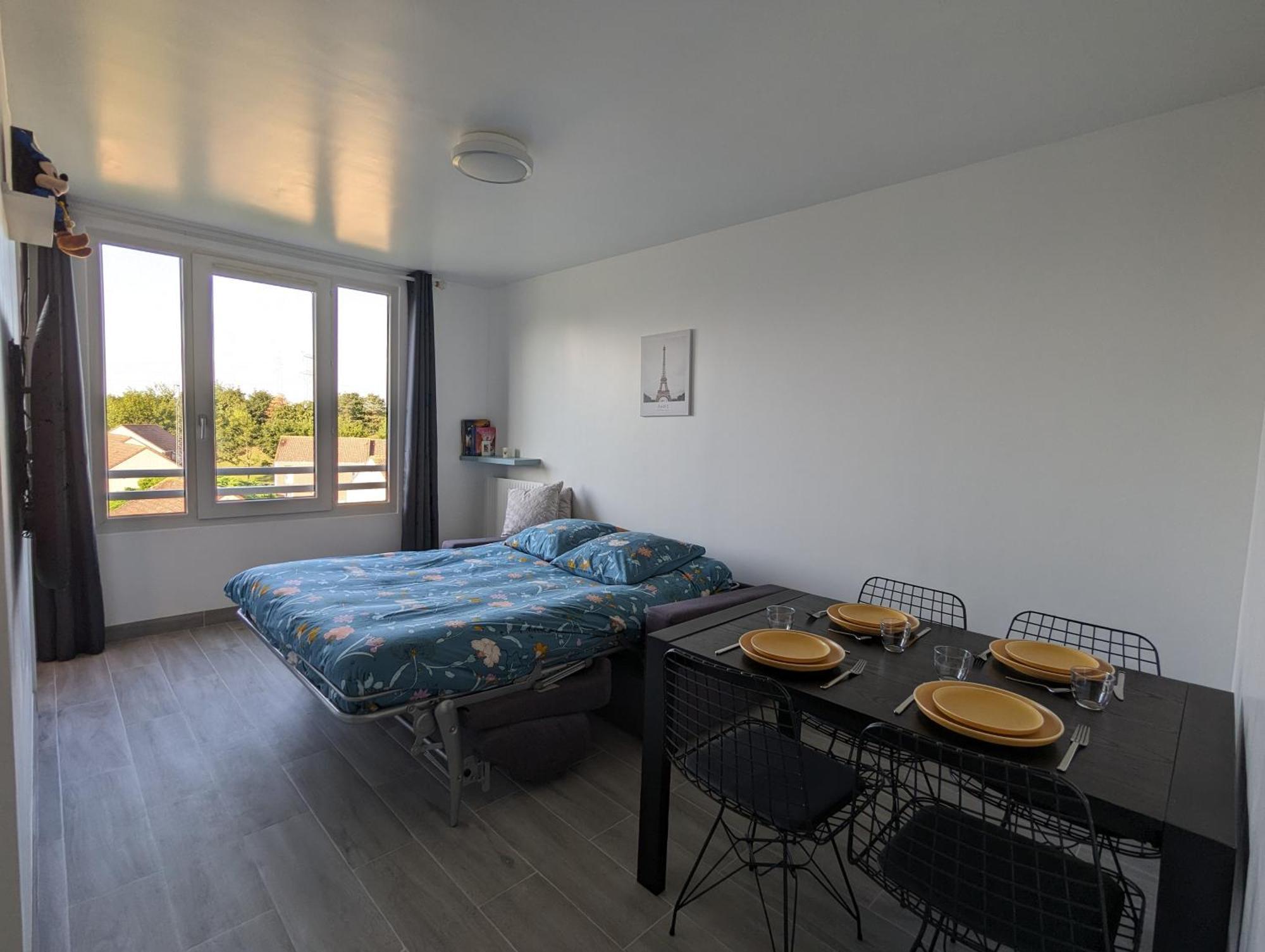 Appart Tout Confort Tres Proche Rer A Torcy  Bagian luar foto